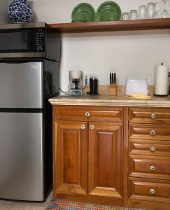 Courtyard Room Kitchen Area