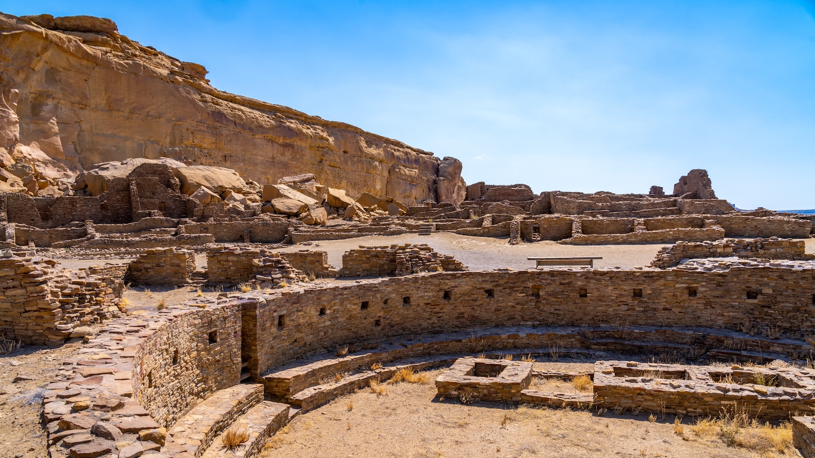 Chaco Culture National Historical Park is one of the best national Parks in New Mexico