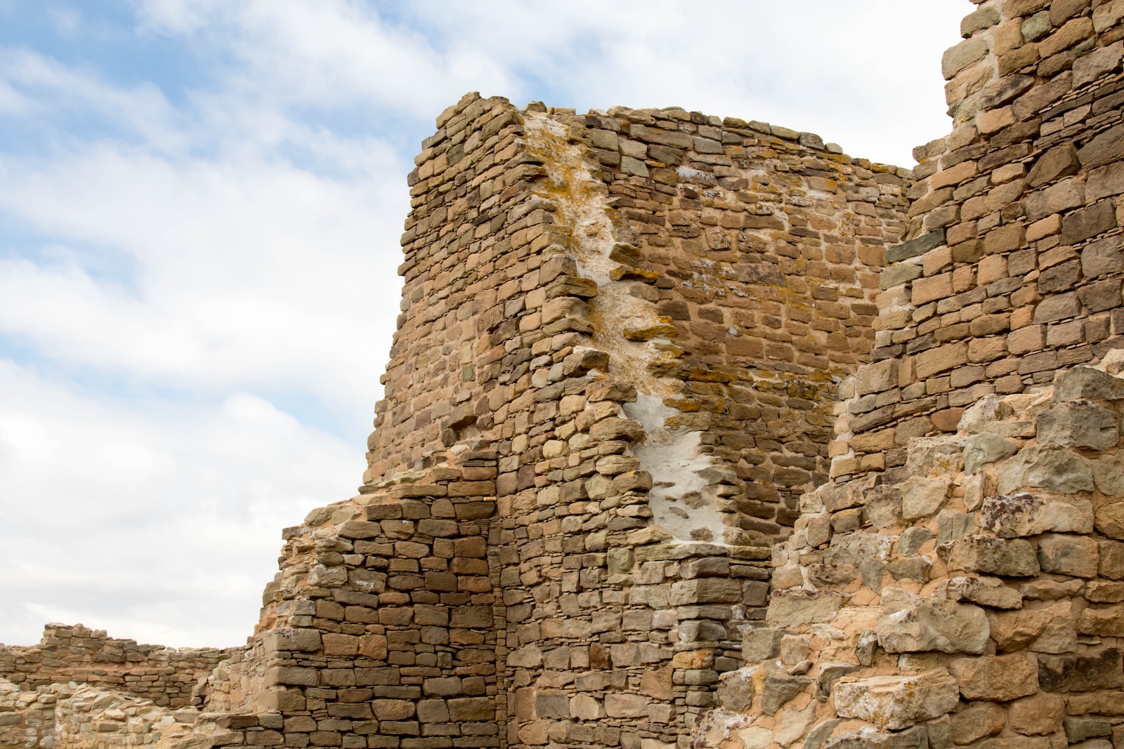 Some of the ruins at Aztec Ruins National Monument, one of the top New Mexico National Parks near Farmington